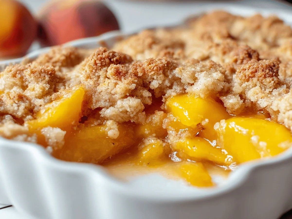 The Best Peach Cobbler Recipe - Image 2