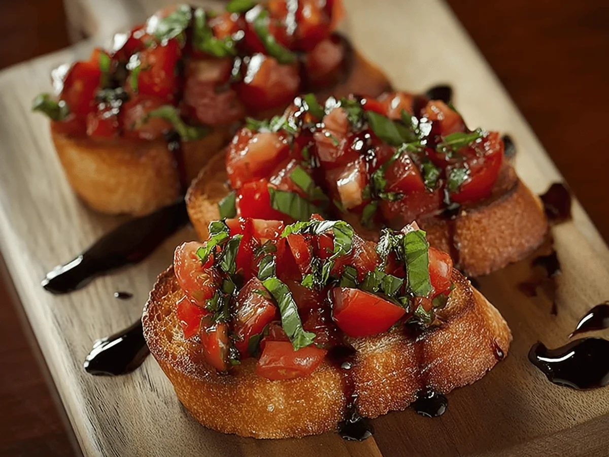 Tomato Basil Bruschetta Crostini Recipe - Image 2