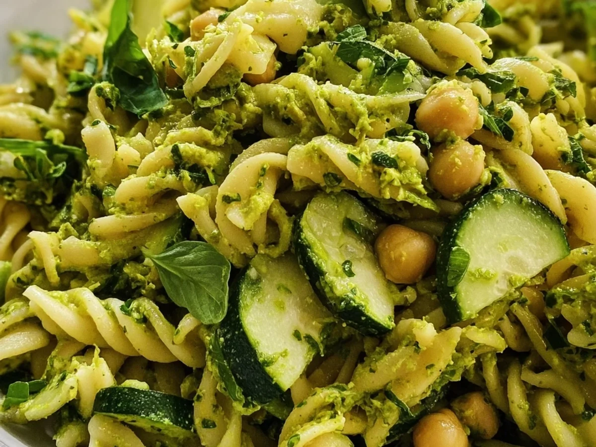 Vegan 20-Min Green Goddess Pasta Salad - Image 2