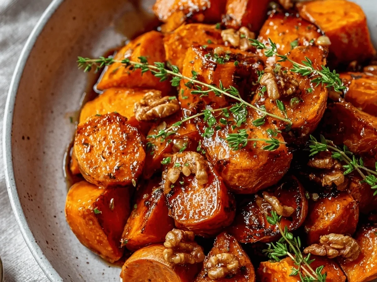 Walnut Maple Roasted Sweet Potatoes: My Cozy Secret - Image 1