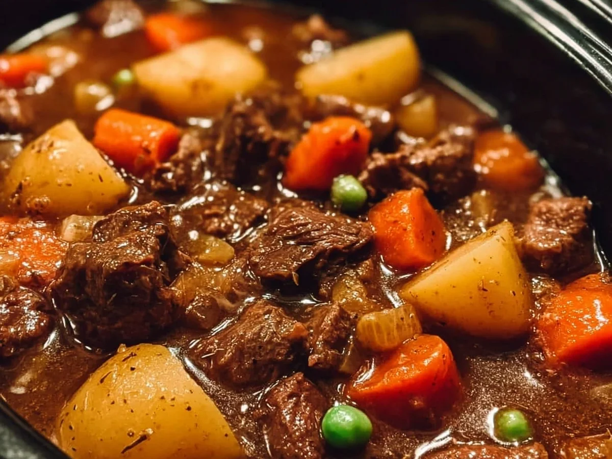 Wholesome Crockpot Beef Stew - Image 1