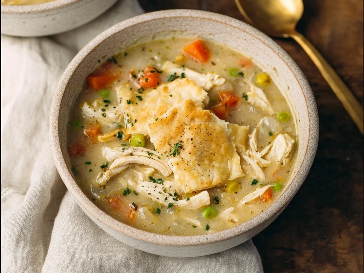 Wholesome Healthy Chicken Pot Pie Soup Recipe - Image 2