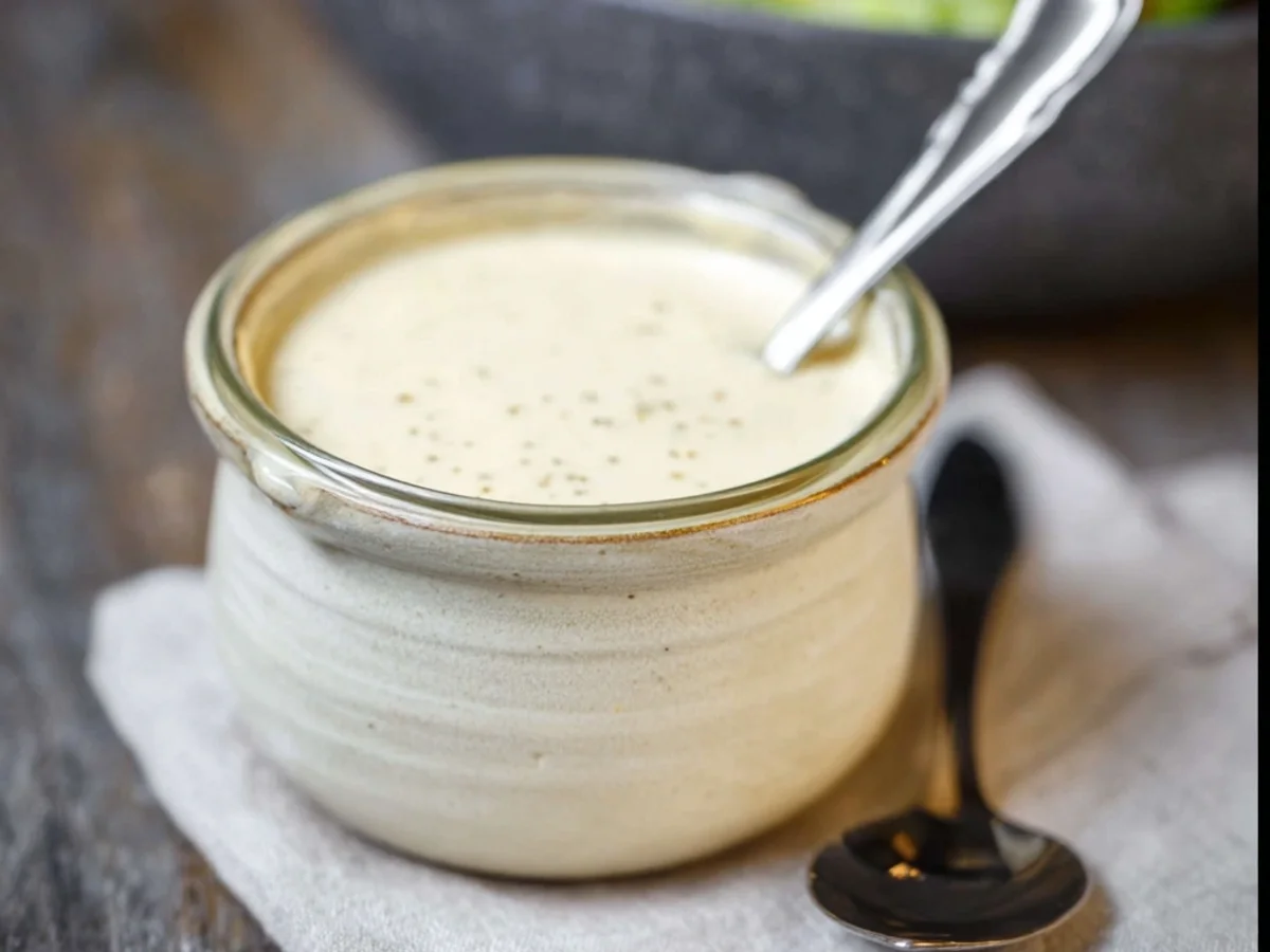 Zesty Creamy Caesar Salad Dressing: A Homemade Classic - Image 2