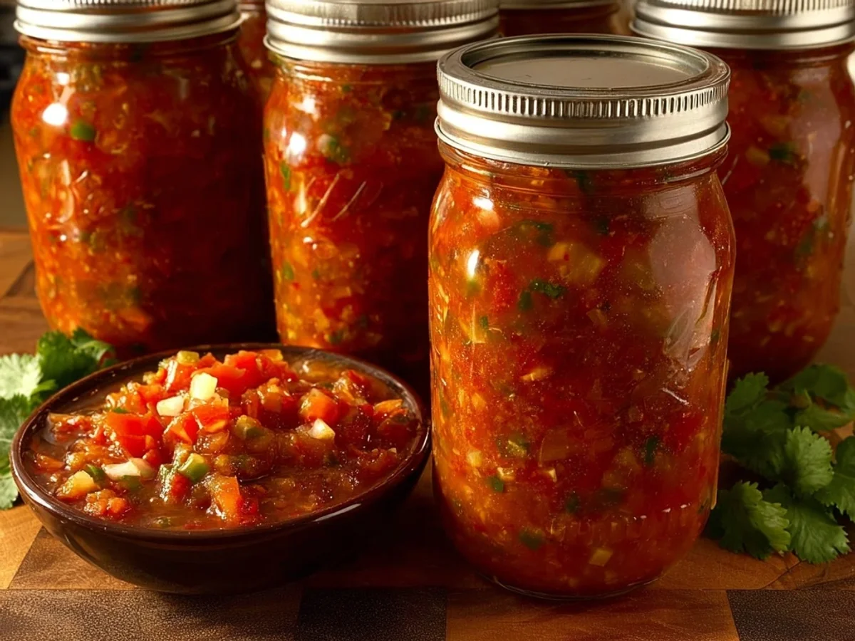 Zesty Salsa Canning: Bright Garden Flavors - Image 2