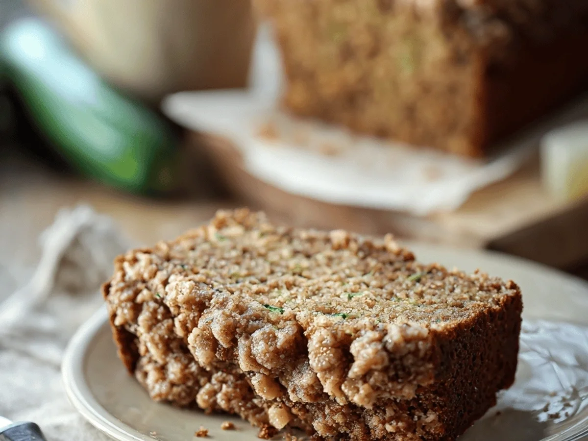 Zucchini Coffee Cake Bread with Cinnamon Streusel - Image 1