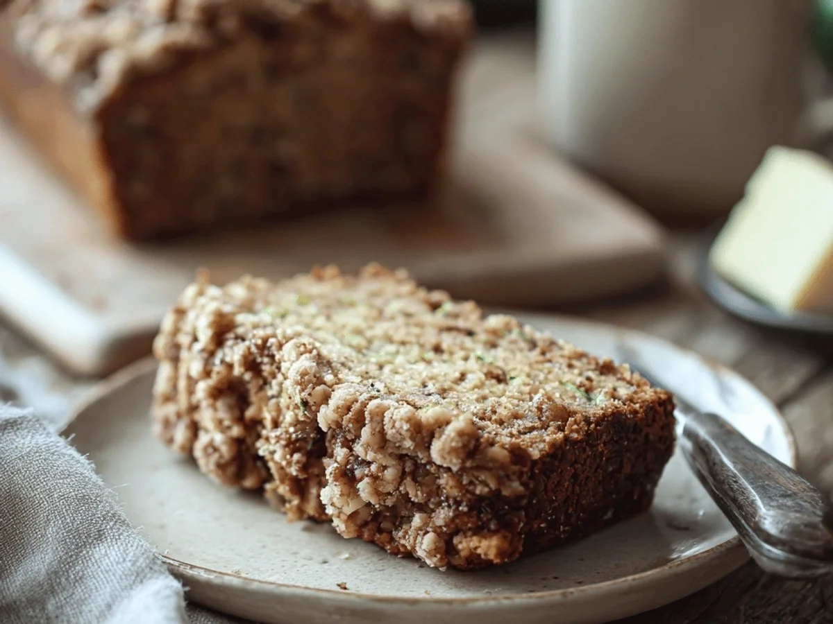 Zucchini Coffee Cake Bread with Cinnamon Streusel - Image 2