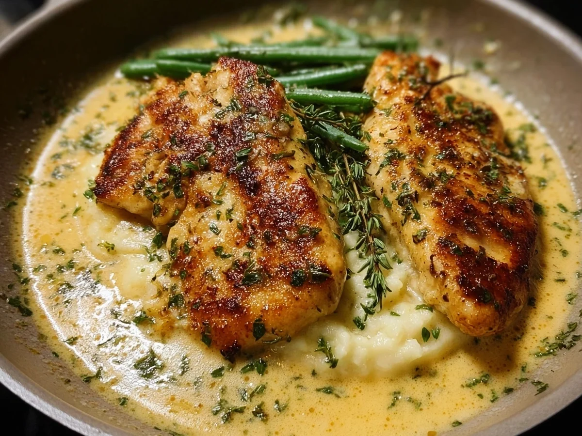 30-Min Creamy Garlic Parmesan Chicken Breast - Featured Image