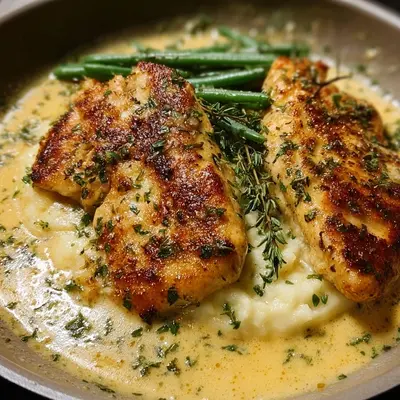 30-Min Creamy Garlic Parmesan Chicken Breast