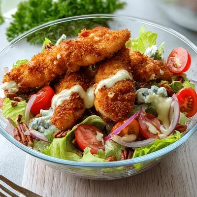 Air Fried Chicken Tender Salad: My Go-To Easy Meal