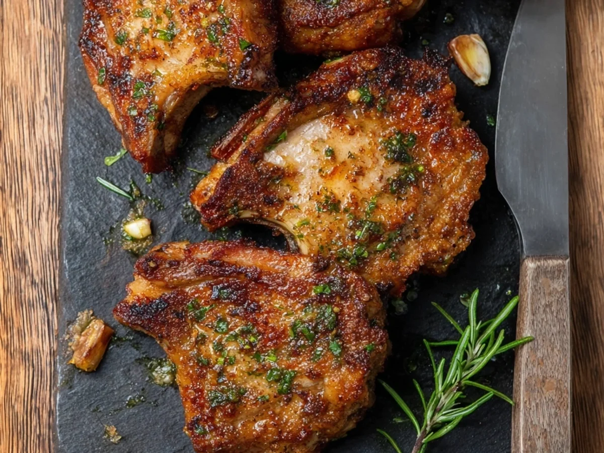 Air Fryer Lamb Chops: Quick Herb-Crusted Delight - Featured Image