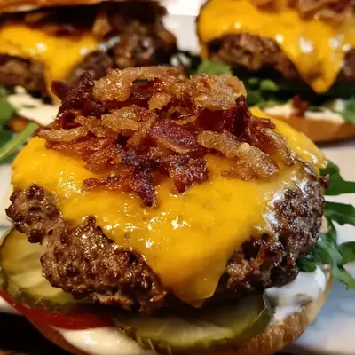 American Crack Burgers: Juicy Diner-Style Recipe