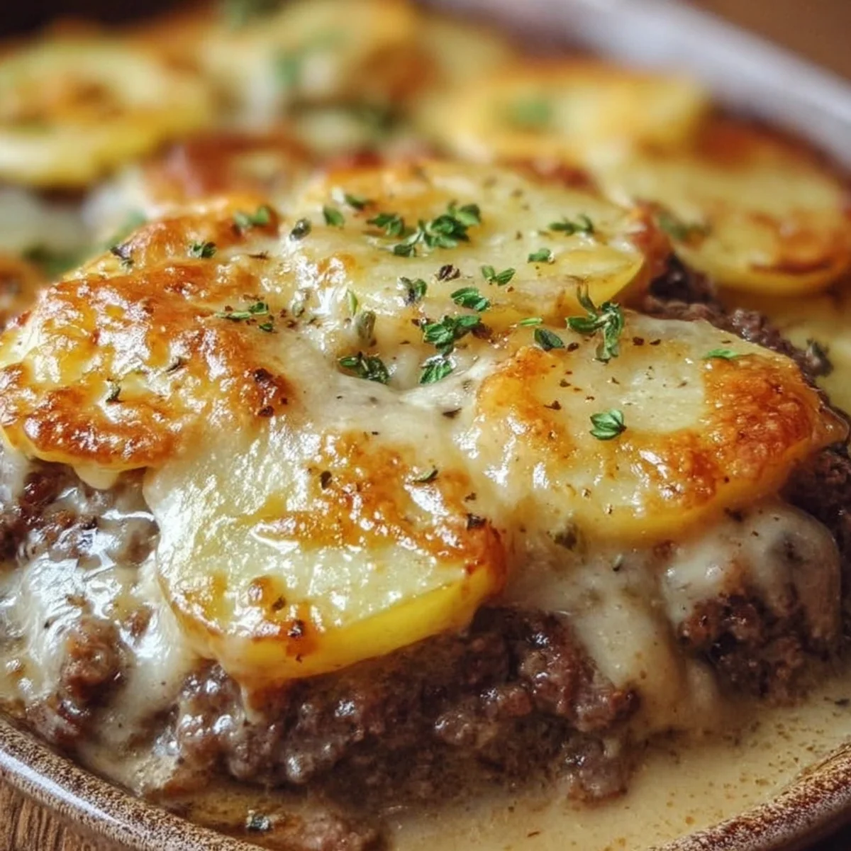 Amish Hamburger Steak Bake: Hearty Comfort Dinner
