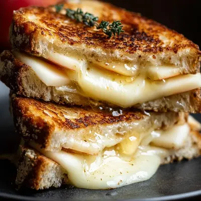 Apple Brie Grilled Cheese Sandwich Recipe