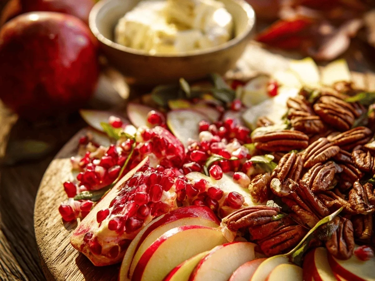 Apple Pomegranate Harvest Salad: Crisp & Tangy Greens - Featured Image