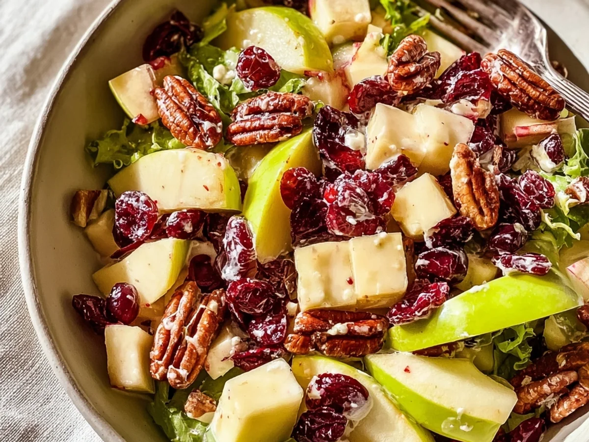 Apple Salad Recipe: Fresh & Crunchy Side Dish - Featured Image