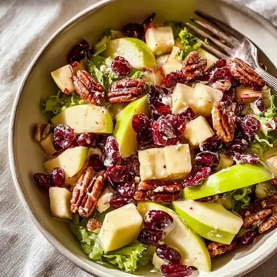 Apple Salad Recipe: Fresh & Crunchy Side Dish