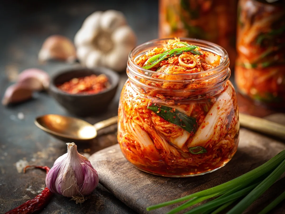 Authentic Korean Kimchi: Fermented Cabbage Recipe - Featured Image