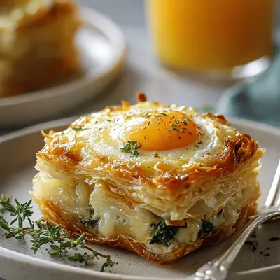 Baked Eggs Napoleon: Easy Brunch Perfection