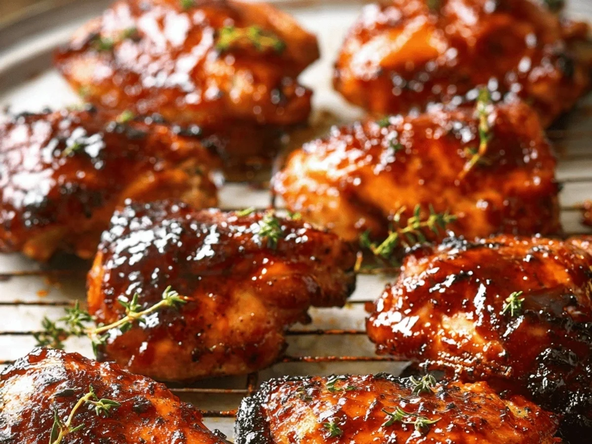 BBQ Chicken Thighs in the Oven: My Go-To Juicy Recipe! - Featured Image