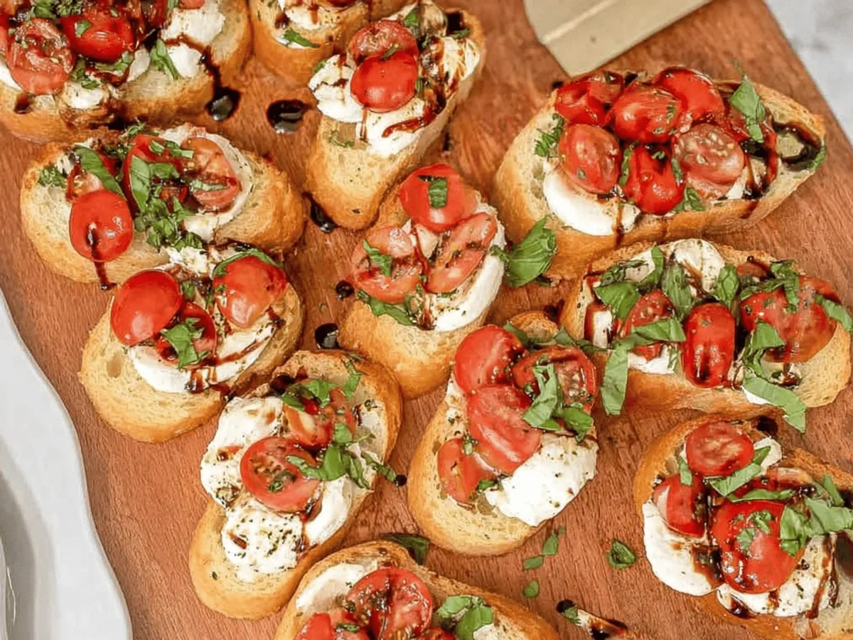 Best Caprese Bruschetta Recipe for Tasty Bites - Featured Image