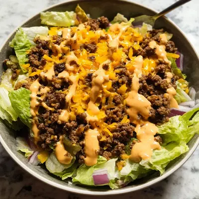 Big Mac Salad: Classic Flavor, No Bun Needed