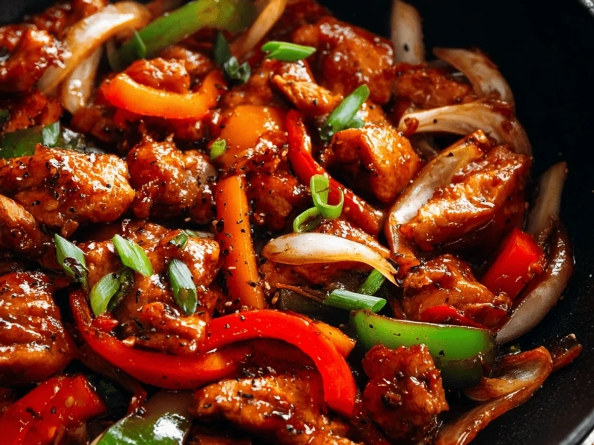 Black Pepper Chicken: Easy, Delicious & Weeknight Perfect - Featured Image