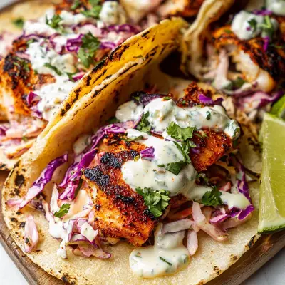 Blackened Fish Tacos: Spicy, Flavorful & Quick