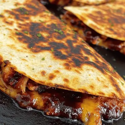 Blackstone Hot Honey BBQ Quesadillas Recipe