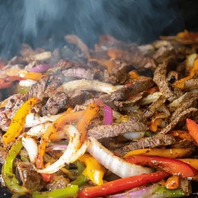 Blackstone Steak Fajitas Recipe