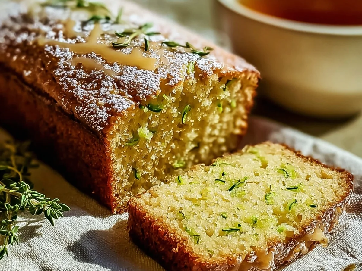 Bright Lemon Zucchini Bread: A Moist Loaf Recipe - Featured Image
