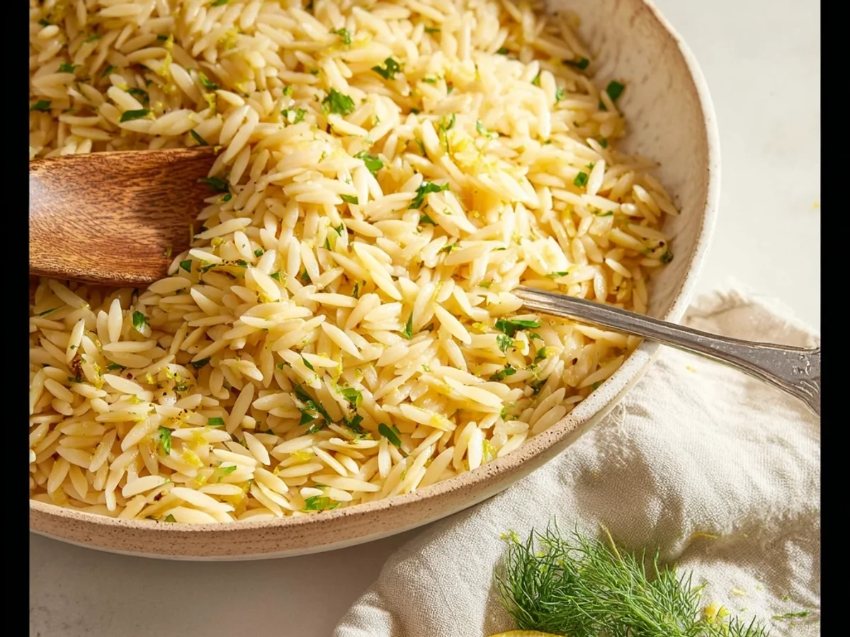 Bright & Zesty Lemon Orzo: Sunshine in a Bowl - Featured Image