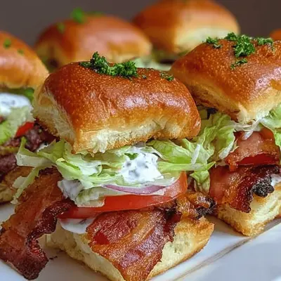 Candied Bacon BLT Sliders: The Perfect Bite-Sized Treat