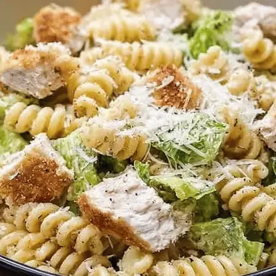 Chicken Caesar Pasta Salad Recipe