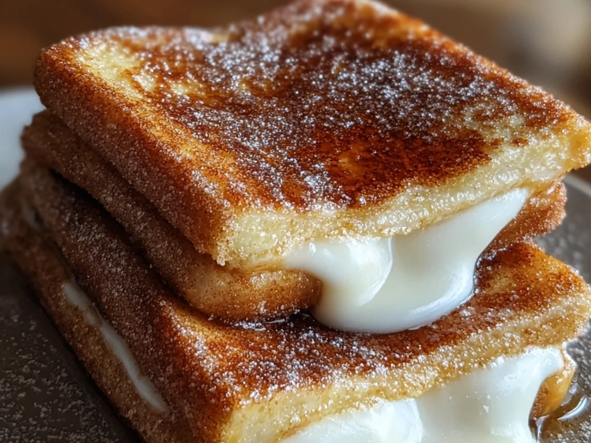 Churro Stuffed French Toast with Cinnamon Sugar - Featured Image