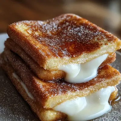 Churro Stuffed French Toast with Cinnamon Sugar