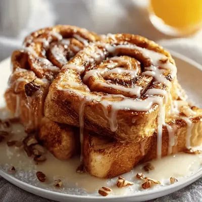 Cinnamon Roll French Toast: Easy Breakfast Treat