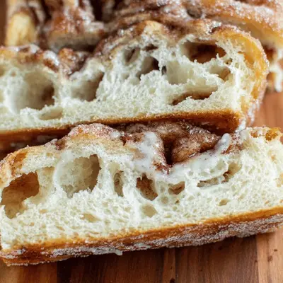 Cinnamon Roll Sourdough Focaccia