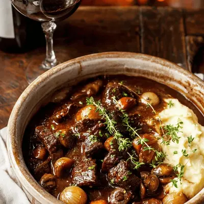 Classic Beef Bourguignon Recipe: A Cozy Night In