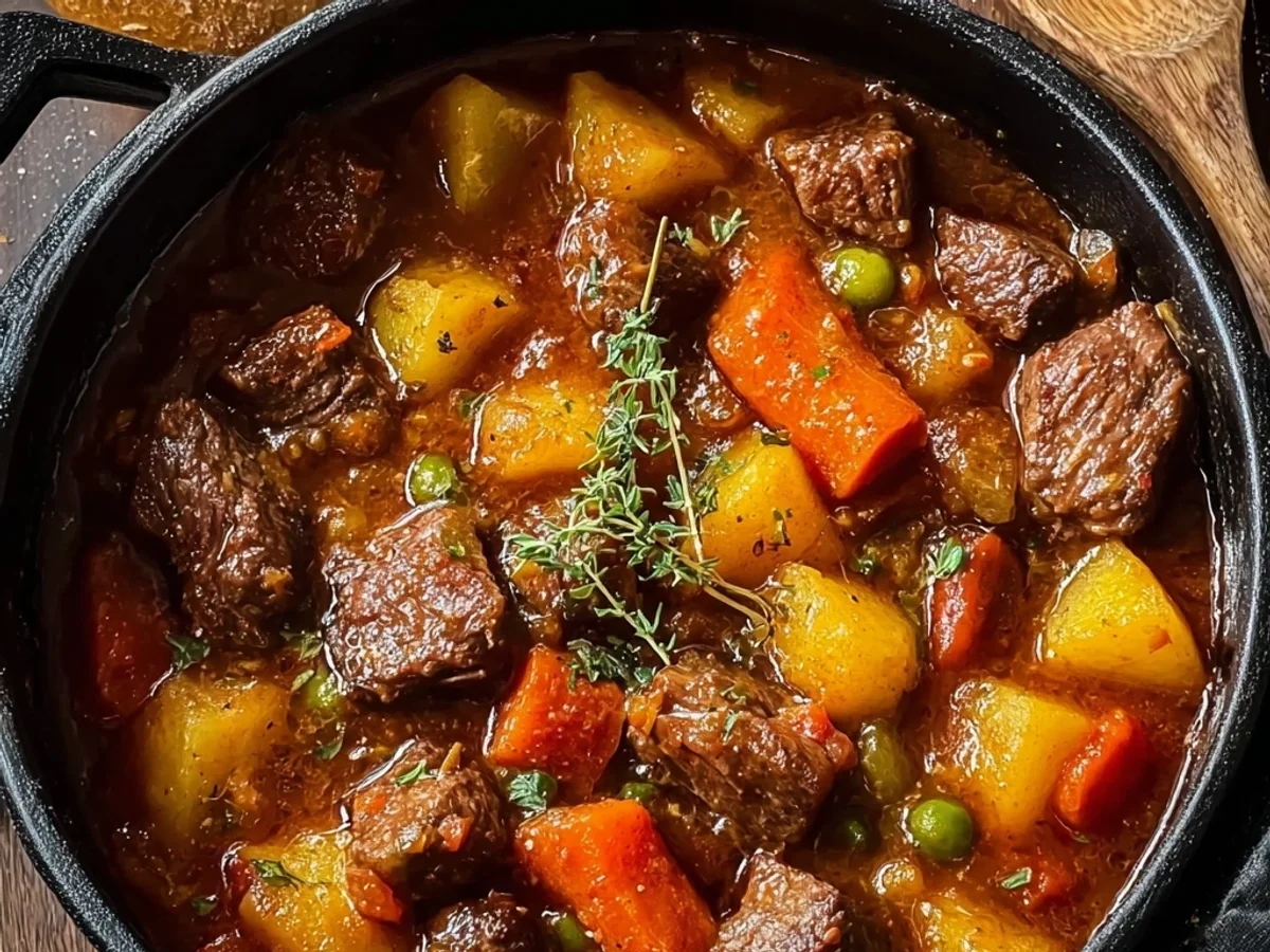 Classic Beef Stew: Tender One-Pot Homestyle Comfort - Featured Image