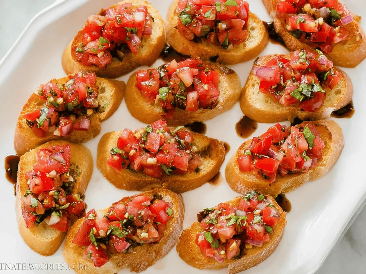 Classic Bruschetta Recipe: Easy, Fresh, and Flavorful - Featured Image