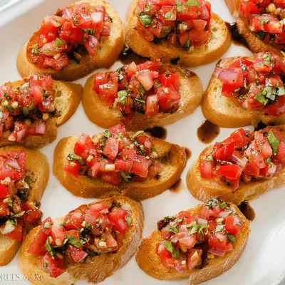 Classic Bruschetta Recipe: Easy, Fresh, and Flavorful