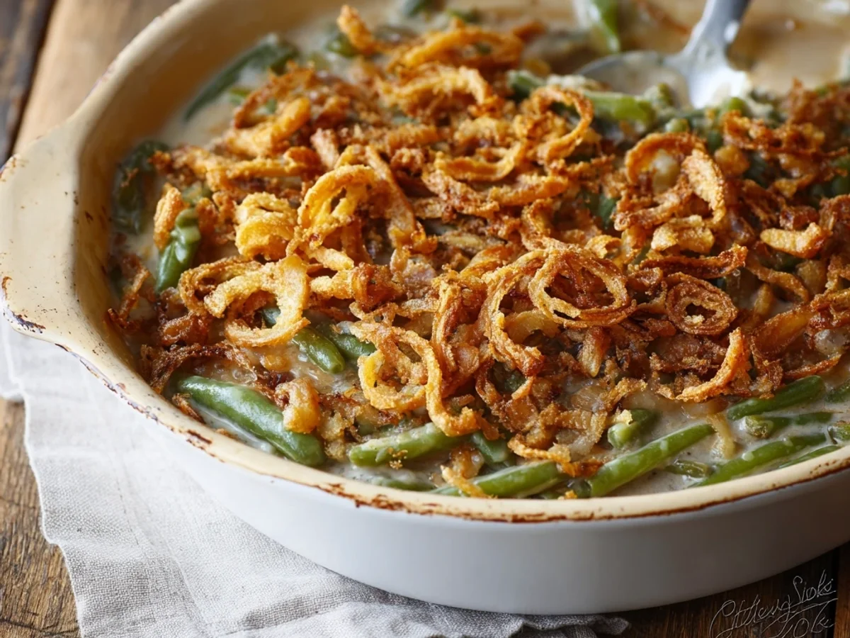 Classic Campbell's Green Bean Casserole: Homestyle Comfort - Featured Image