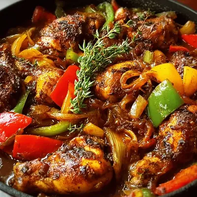 Classic Caribbean Brown Stew Chicken Recipe