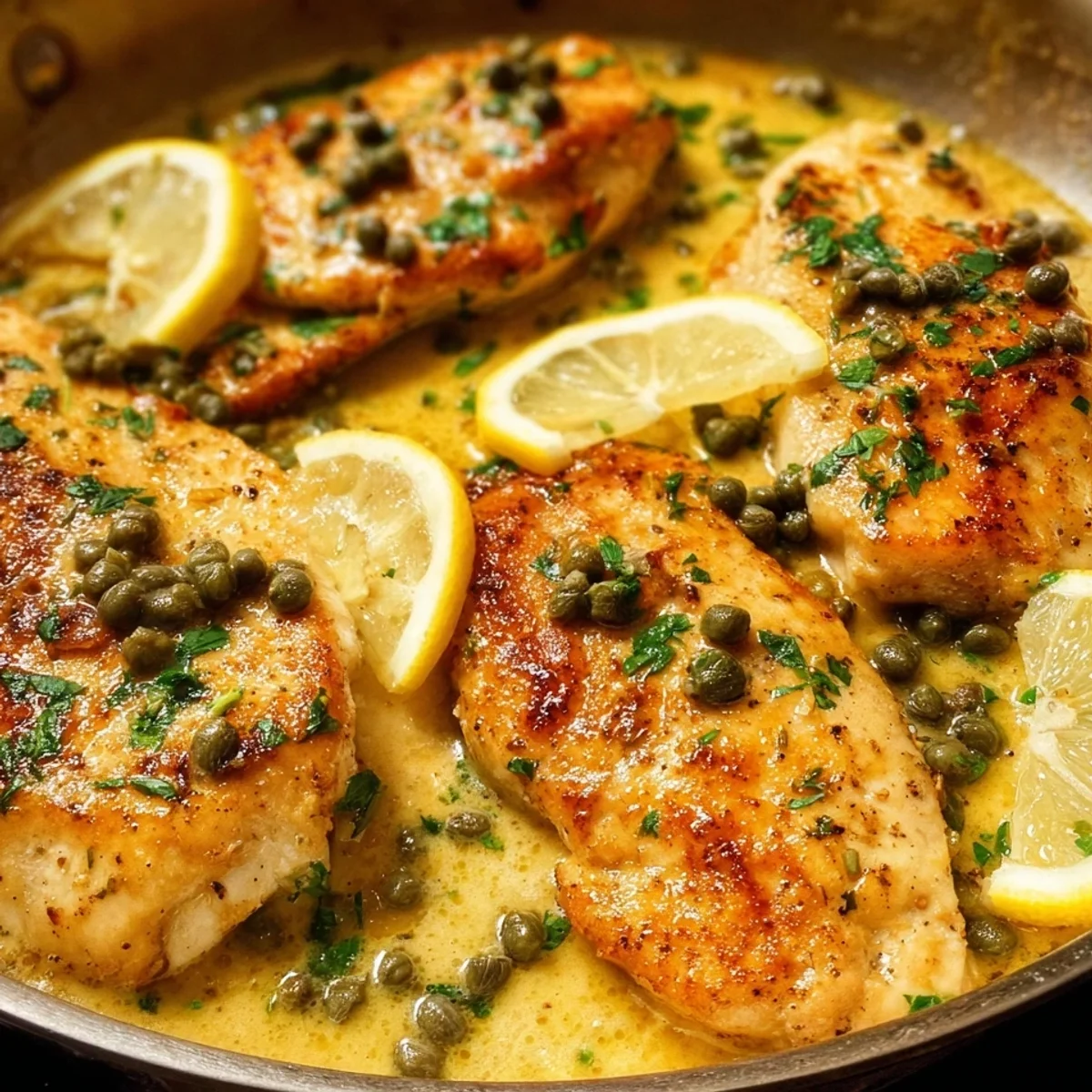 Classic Chicken Piccata: Lemon-Caper Sauce Recipe