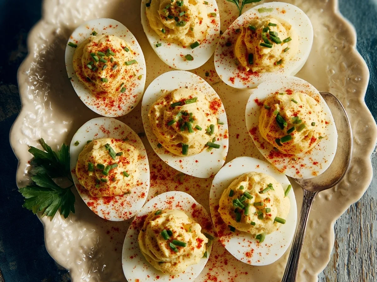 Classic Creamy Deviled Eggs: A Family Favorite Recipe - Featured Image