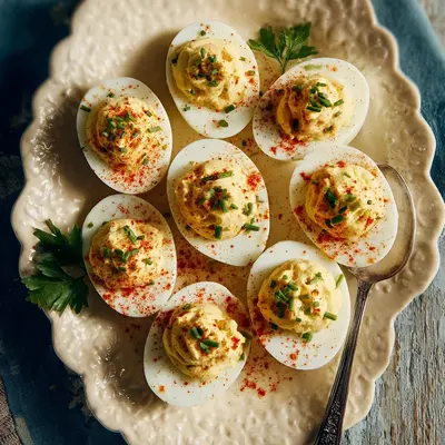 Classic Creamy Deviled Eggs: A Family Favorite Recipe