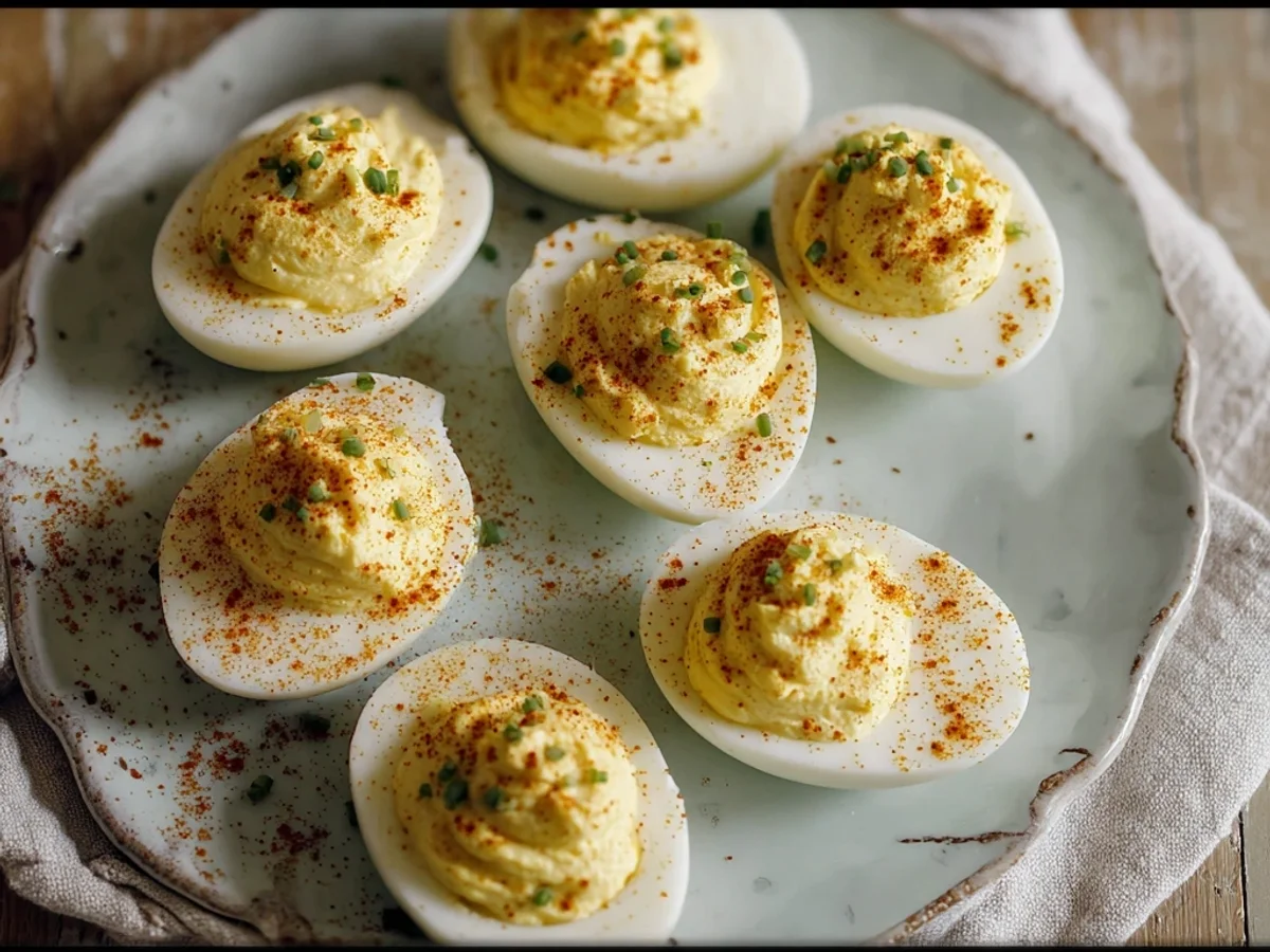 Classic Deviled Eggs: A Homestyle Favorite - Featured Image