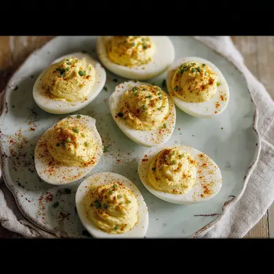 Classic Deviled Eggs: A Homestyle Favorite