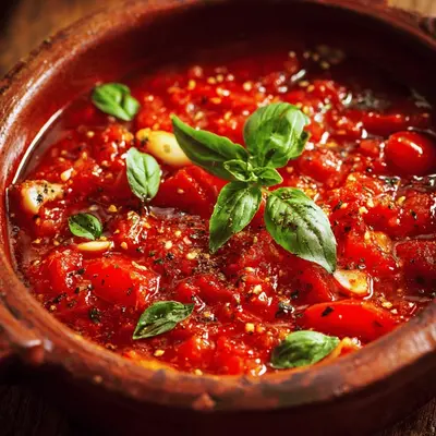Classic Italian Tomato Sauce: Rustic Slow-Cooked Flavor