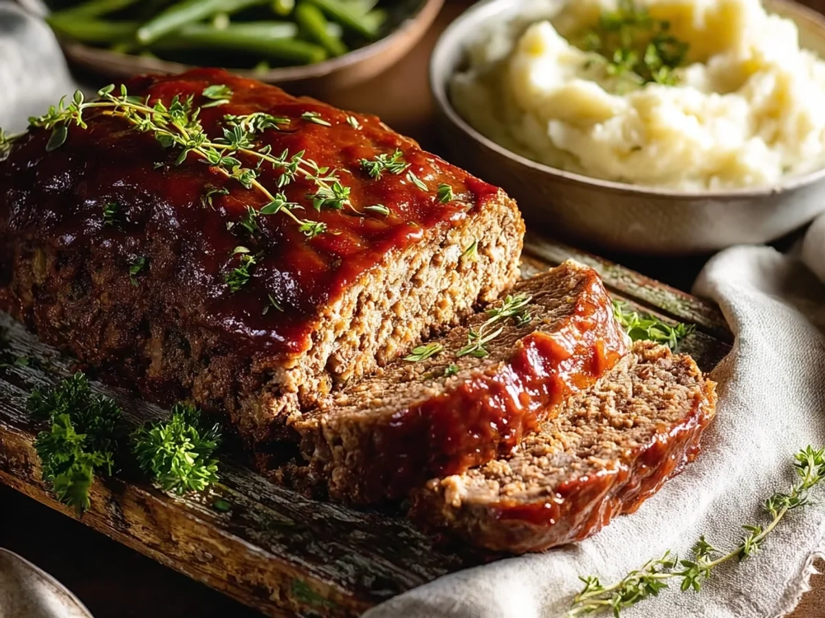 Classic Meatloaf Recipe: My Mom's Homestyle Comfort Dish - Featured Image